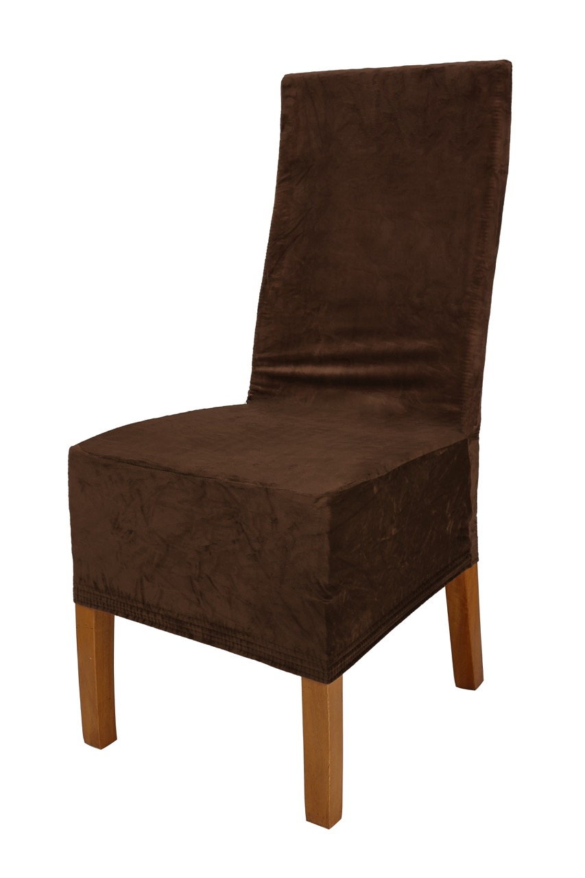 Stuhlhusse Puma Velvet Premium Samt Velour lang extra Groß mit hoher Lehne