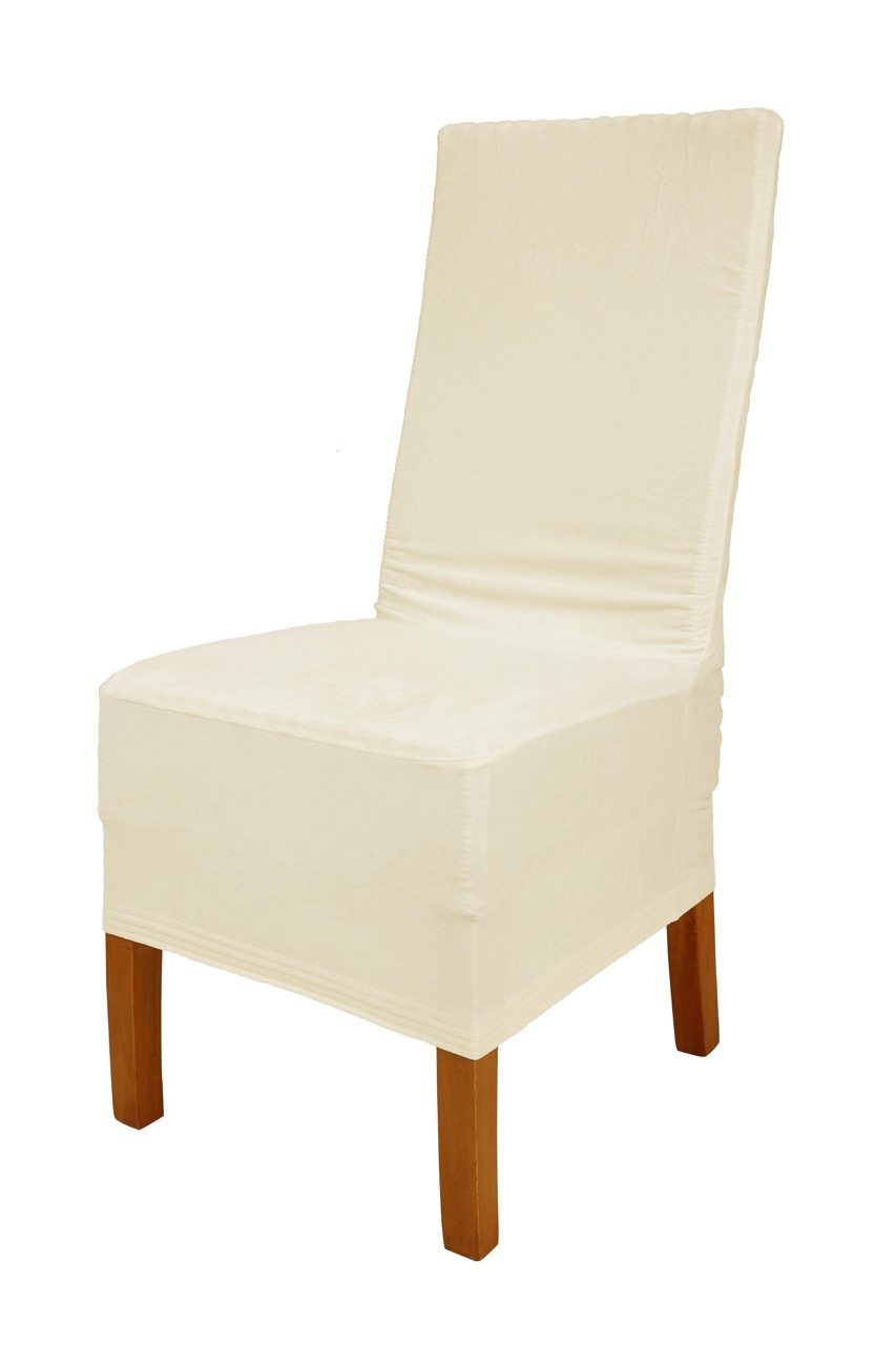 Stuhlhusse Puma Velvet Premium Samt Velour lang extra Groß mit hoher Lehne