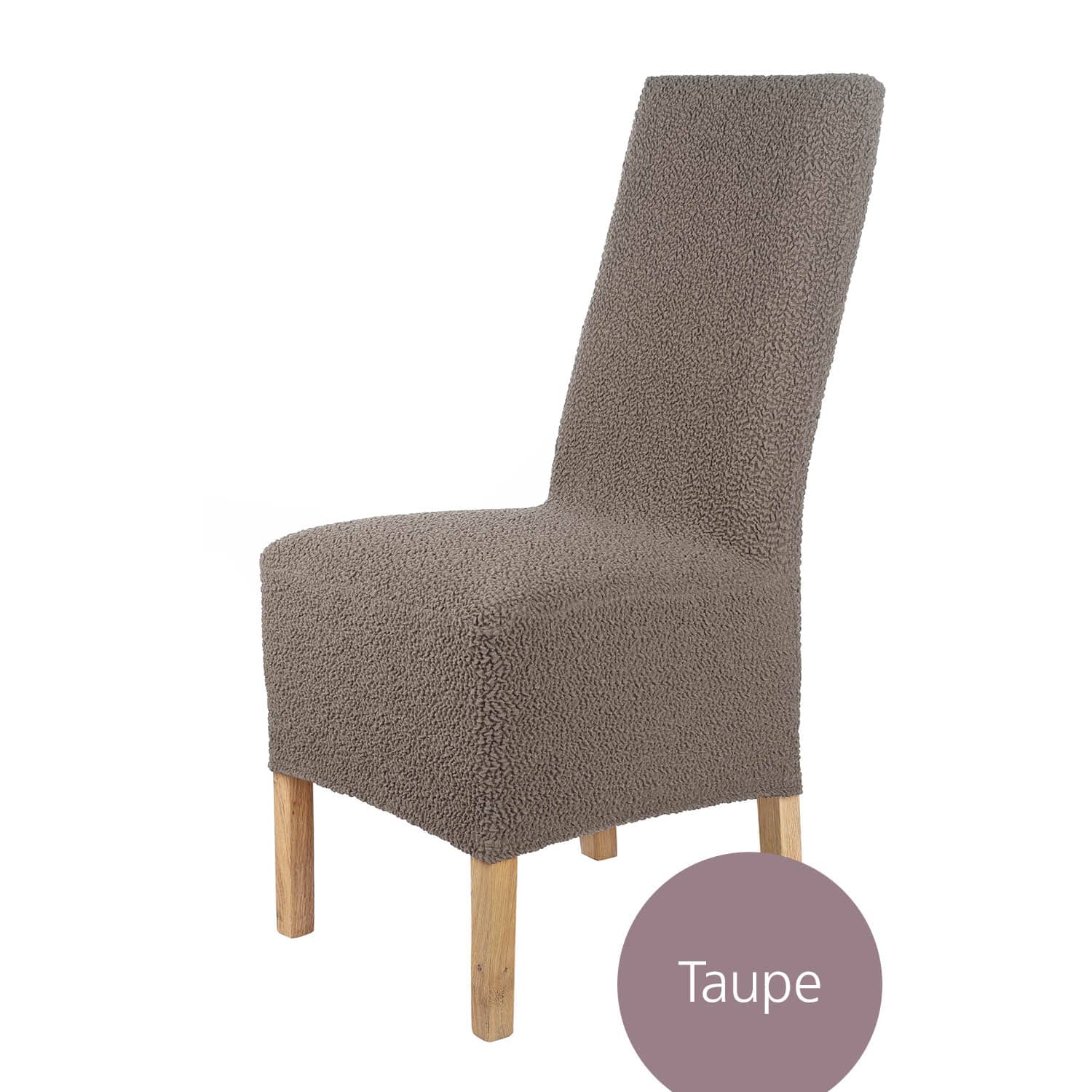 Stuhlhusse Lea Jacquard Qualität hochwertige Stretch Hussen für Stühle auch im Set