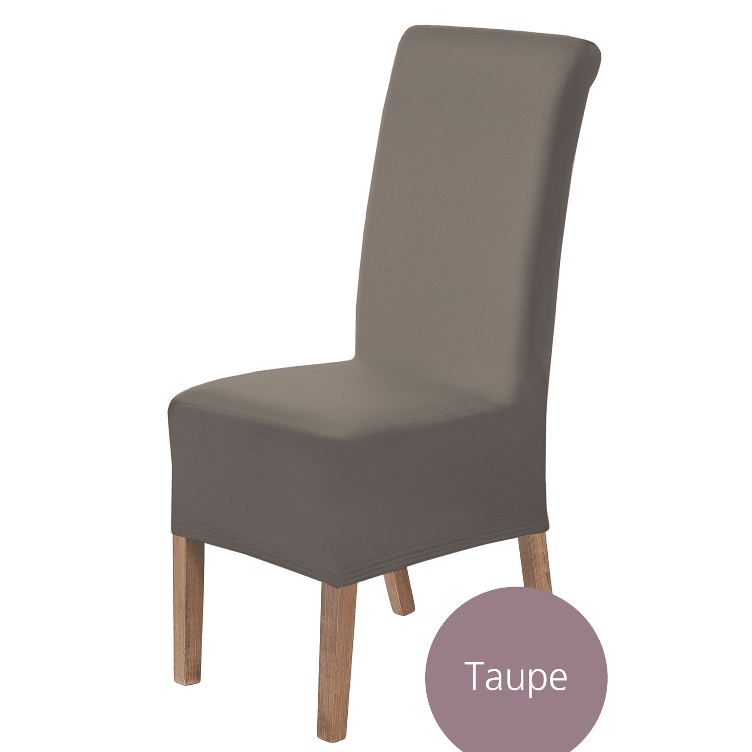 Stuhlhussen Lena Stretch Husse für Stühle mit Lehne, dehnbares Polyester, preiswert im Set