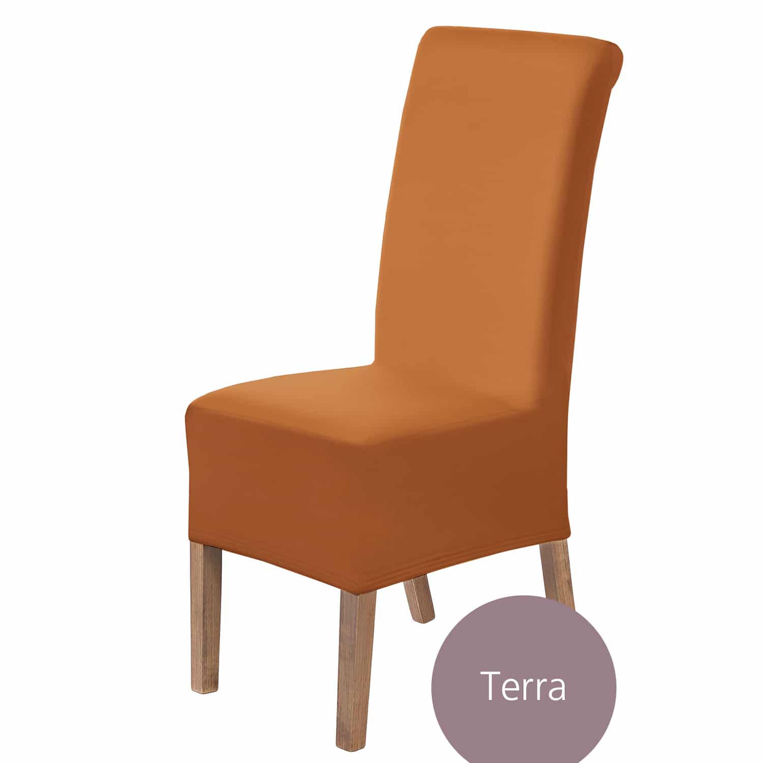 Stuhlhussen Lena Stretch Husse für Stühle mit Lehne, dehnbares Polyester, preiswert im Set