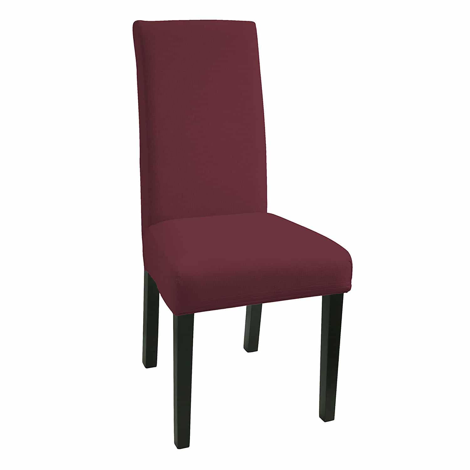 Stuhlhusse Mia – flexibler Schonbezug aus Mikrofaser für Stühle mit Lehne, Freischwinger und Bürostühle, waschbar, in vielen Farben und Sets