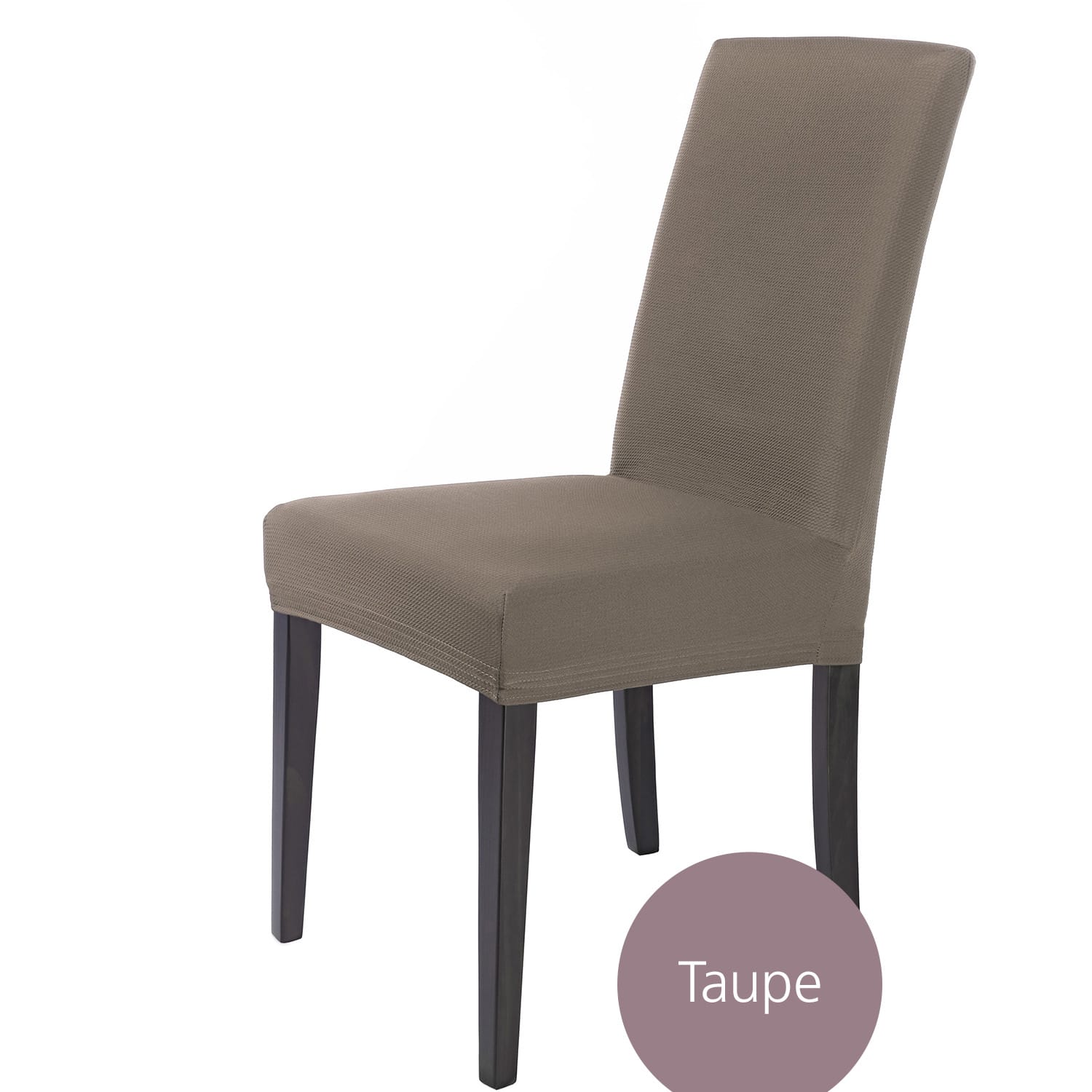 Stuhlhusse Mia – flexibler Schonbezug aus Mikrofaser für Stühle mit Lehne, Freischwinger und Bürostühle, waschbar, in vielen Farben und Sets