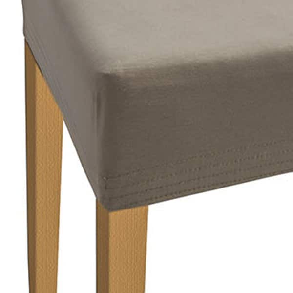 Stuhlhusse Natalie Baumwolle verschieden Farben stretch hochwertige Hussen Schwingstuhl Hohe Rückenlehne