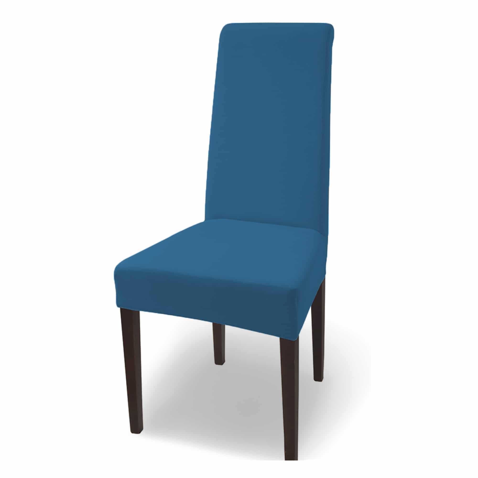 Stuhlhusse Natalie Baumwolle verschieden Farben stretch hochwertige Hussen Schwingstuhl Hohe Rückenlehne