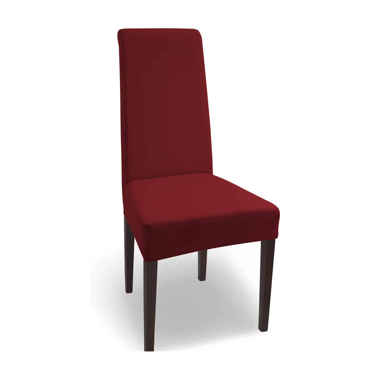 Stuhlhusse Natalie Baumwolle verschieden Farben stretch hochwertige Hussen Schwingstuhl Hohe Rückenlehne