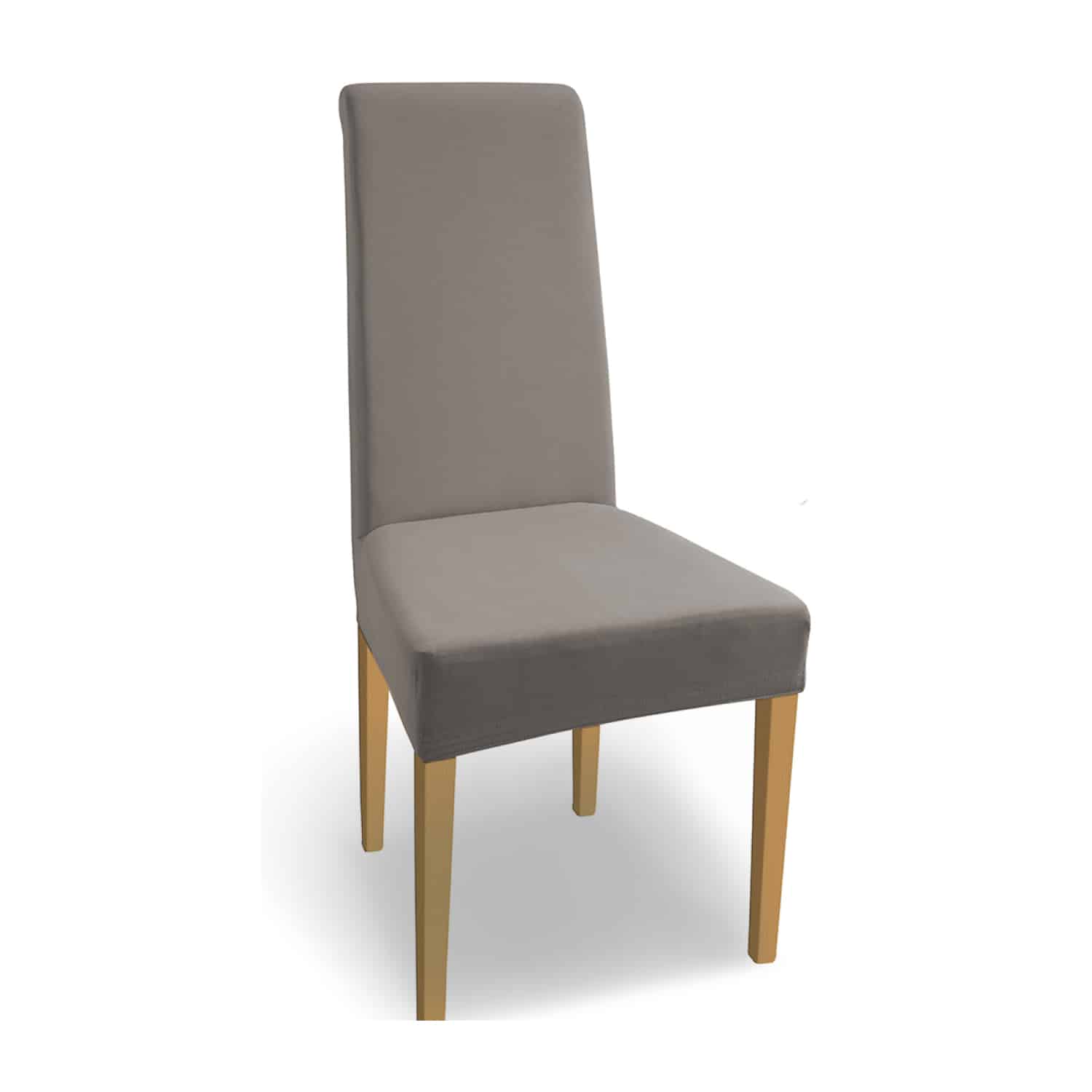 Stuhlhusse Natalie Baumwolle verschieden Farben stretch hochwertige Hussen Schwingstuhl Hohe Rückenlehne