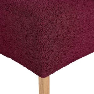 Stuhlhusse Lea Jacquard Qualität hochwertige Stretch Hussen für Stühle auch im Set