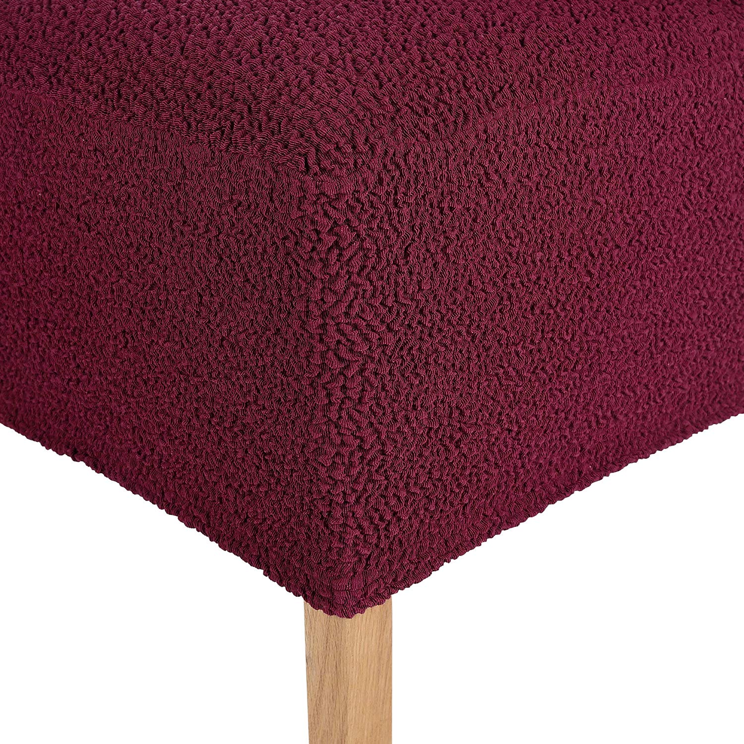 Stuhlhusse Lea Jacquard Qualität hochwertige Stretch Hussen für Stühle auch im Set